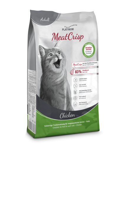 Platinum Adult Cat Meat Crisp Hrana Uscata cu Pui [2]