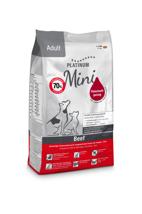 Platinum Dog Adult Mini cu Carne de Vita 900 Gr [2]