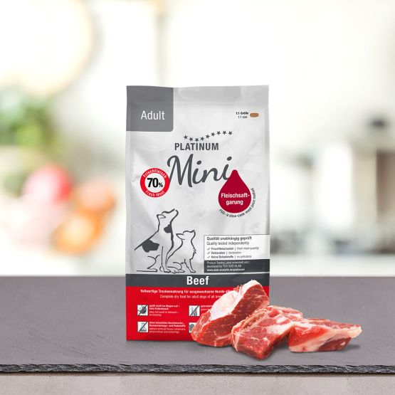 Platinum Dog Adult Mini cu Carne de Vita 900 Gr [4]