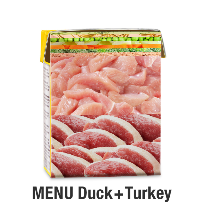 Platinum Meniu Hrana Umeda pentru Caini Adulti cu Rata si Curcan 185 Gr [2]