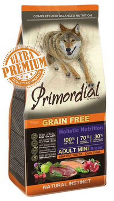 Primordial Grain-Free Holistic Dog Adult Mini Rata&Pastrav [1]