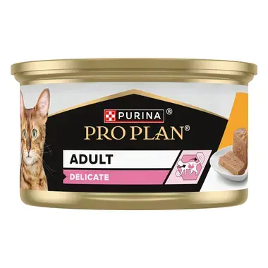 Pro Plan Cat Adult Delicate Digestion Pate cu Pui Conserva 85 Gr [2]