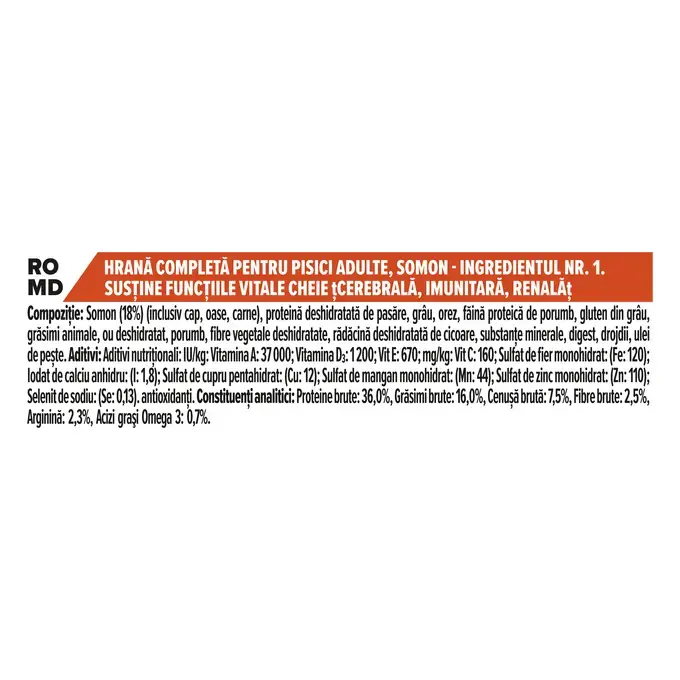Pro Plan Cat Adult Vital Function cu Somon [4]