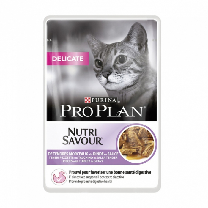26 X Pro Plan Cat Delicate NutriSavour Curcan Plic [1]