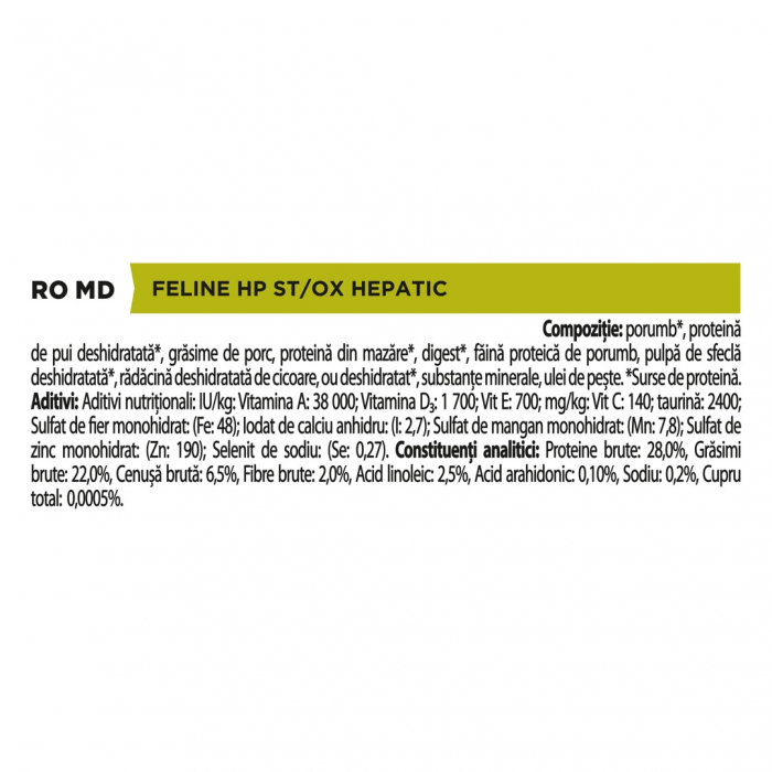 Pro Plan Cat Veterinary Diets HP  St/Ox Hepatic 1.5 Kg [3]