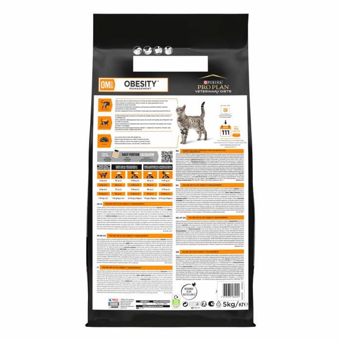 Pro Plan Cat Veterinary Diets OM St/Ox Obesity Management 5 Kg [2]