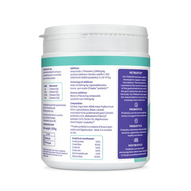 Protexin Pro Fibre Advanced Suport Digestiv pentru Caini 500 Gr [2]