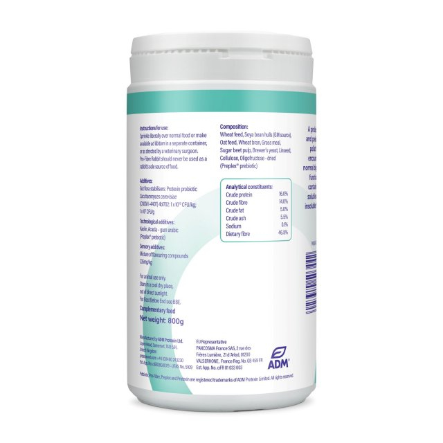 Protexin Pro Fibre Suport Digestiv pentru Iepuri 800 Gr [2]