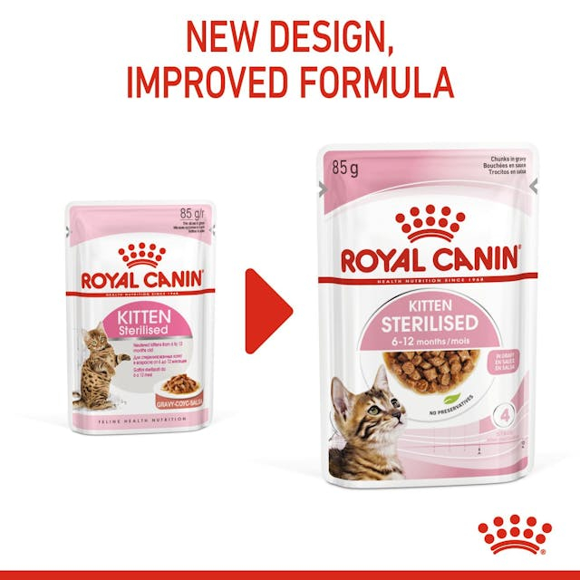 Royal Canin Kitten Sterilised in Gravy Plic 85 G [2]