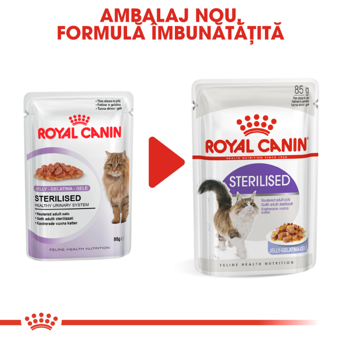 Royal Canin Sterilised Plic in Jeleu 85 G [2]