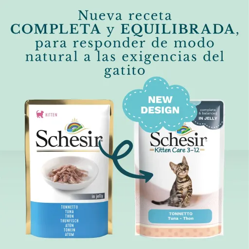 Schesir Pisica Kitten Ton Plic [3]