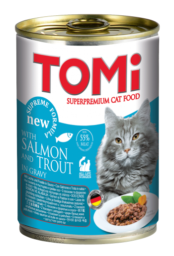 Tomi Cat Adult Somon Si Pastrav Conserva [1]