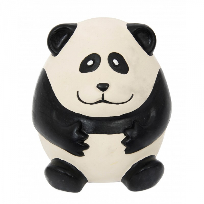 TOY1692 Jucarie panda din latex 8 cm Alb/negru [2]