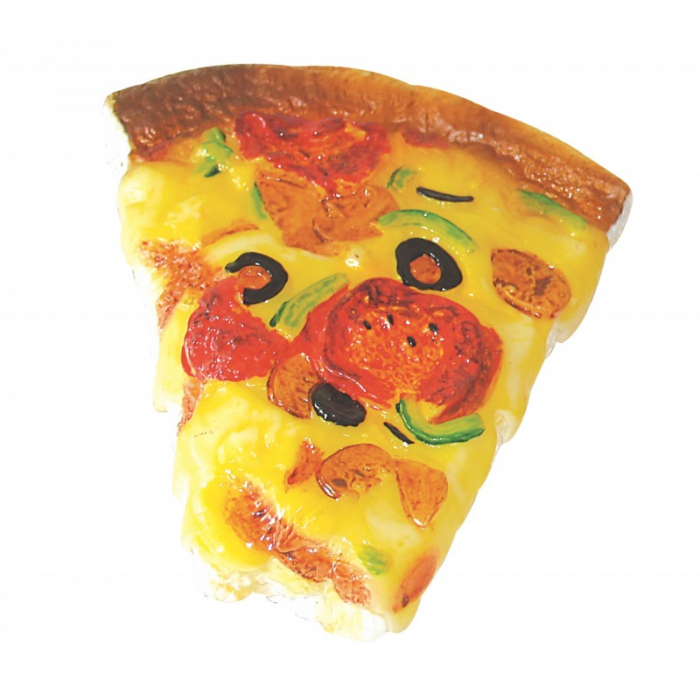 TOY1739 Jucarie pizza din vinil 14x12x3 cm [1]