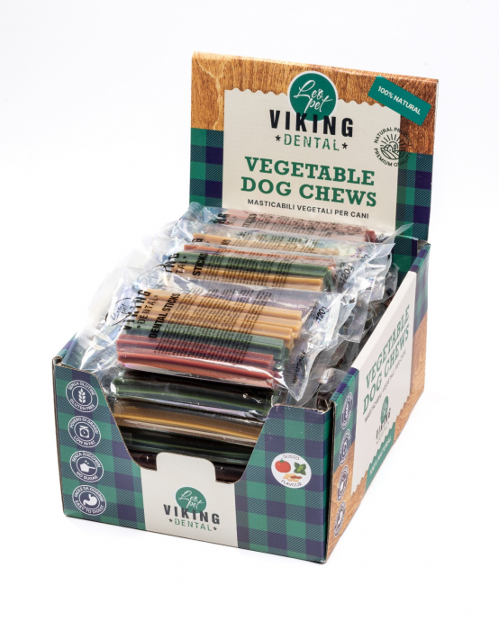 Viking Dental Stick Recompense pe Baza de Plante pentru Caini 120 Gr [3]