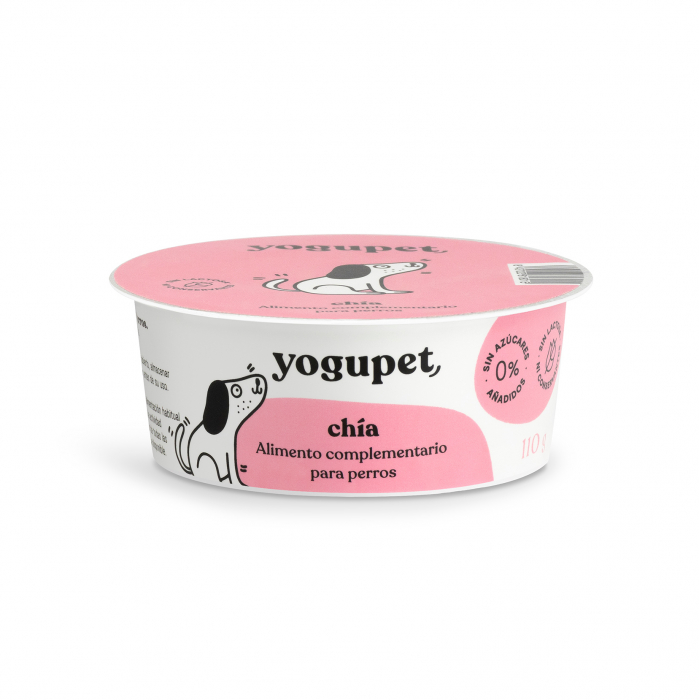 Yogupet Iaurt Pasteurizat cu Seminte de Chia pentru Caini 110 Gr [1]
