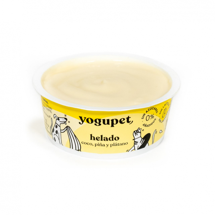 Yogupet Inghetata cu Cocos, Ananas si Banana pentru Caini si Pisici 110 Gr [2]