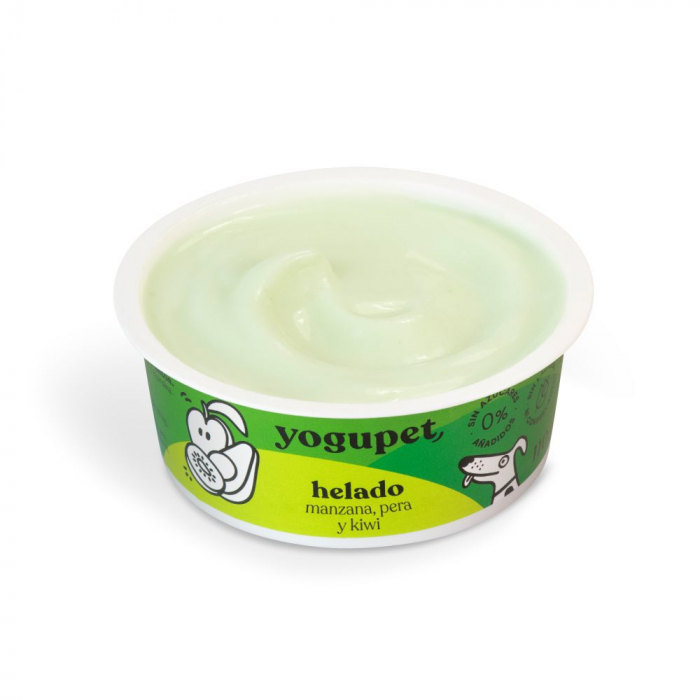 Yogupet Inghetata cu Mar, Para si Kiwi pentru Caini si Pisici 110 Gr [2]