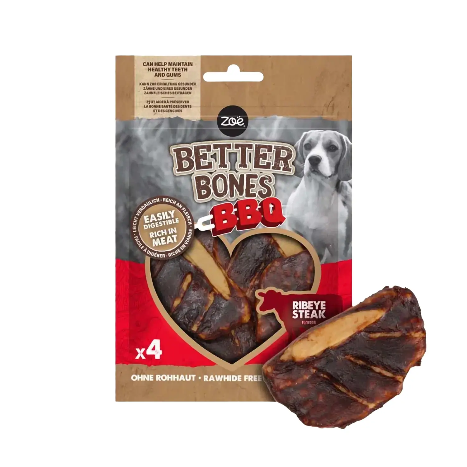 Zoe Better Bones Barbeque Steak Vita 160 Gr [1]