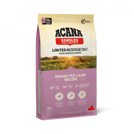 Acana - Acana Dog Singles Lamb&Okanagan Apple Miel si Mere