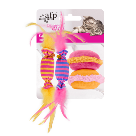 Jucarii Pisici - Afp Modern Cat Sweet Dessert Platter Set 4 Jucarii pentru Pisici