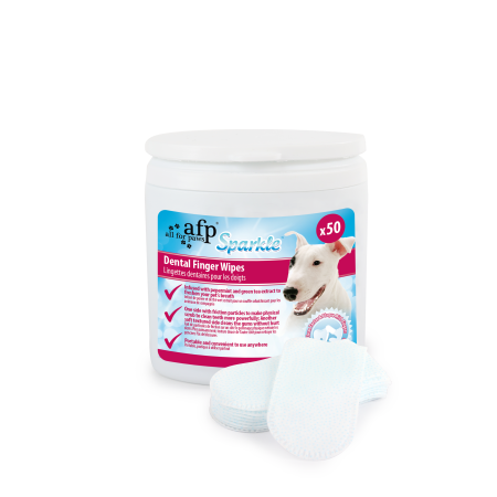 Igiena Orala si Dentara - All for Paws Go Fresh Servetele Dentare pentru Deget 50 Buc