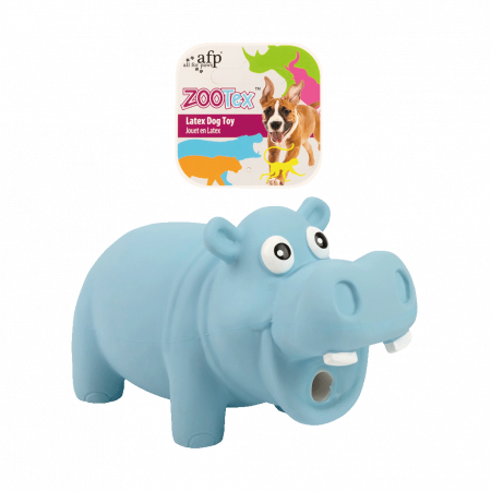 Jucarii Caini - All for paws Jucarie  Hector the Hippo pentru caini - S