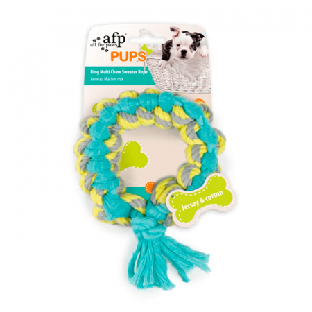Jucarii Caini - All for paws Jucarie Ring Sweater Rope