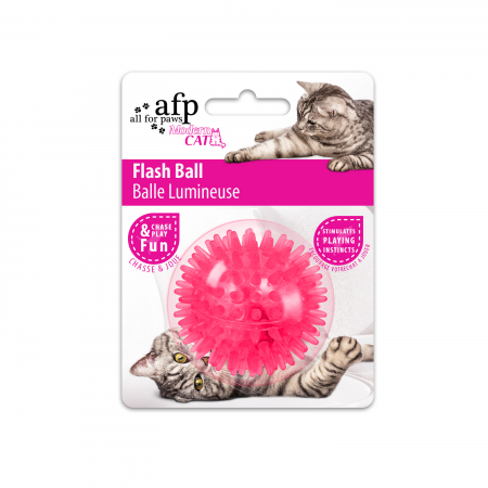 Pisici - All for paws Jucarie Flash Ball pentru Pisici