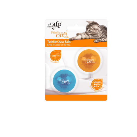 Pisici - All for Paws Jucarie Twinkle Chase Balls pentru Pisici