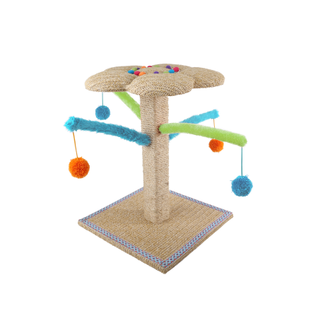 Sisaluri si Ansambluri de Joaca Pisici - All for Paws Sisal Blossom Cat Tree