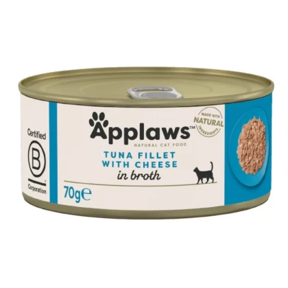 Pisici - Applaws Cat Adult Conserva File Ton Si Branza