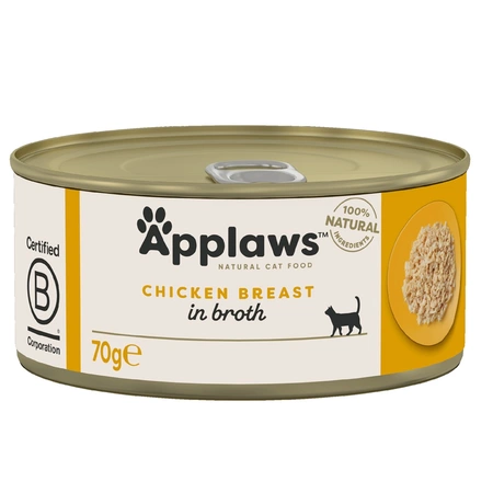 Pisici - Applaws Cat Adult Conserva Piept Pui