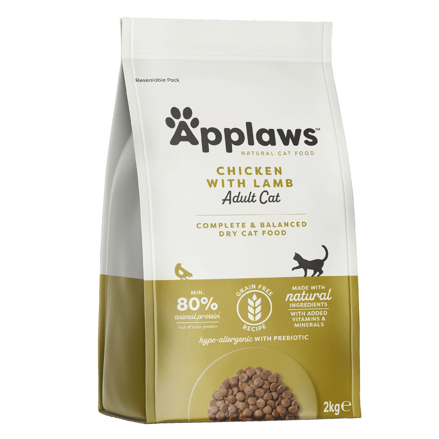 Applaws - Applaws Hrana Uscata cu Miel si Pui pentru Pisici