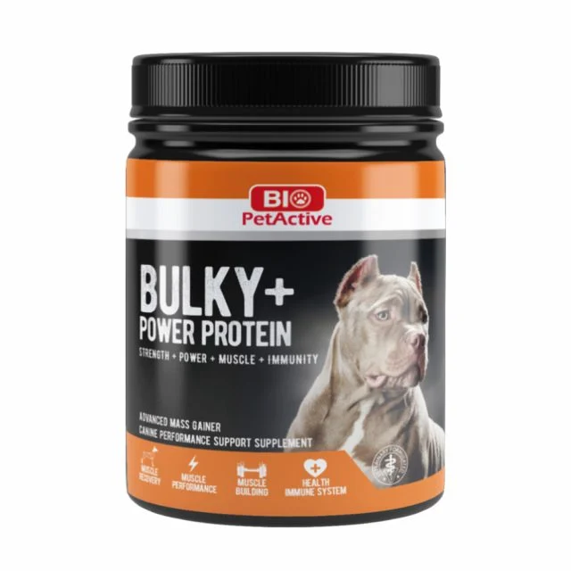 Suplimente Nutritive Caini - Bio PetActive Bulky+ Power Protein 368gr