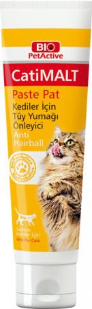 Pisici - Bio PetActive CatiMalt 100 Ml (Hairball Remedy For Cats)