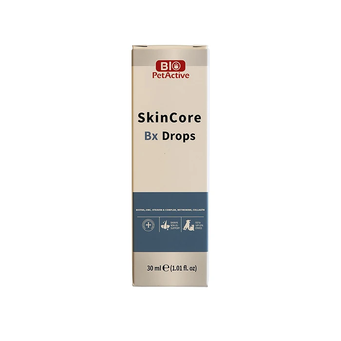 Caini - Bio PetActive Skin Core BX Drops Suport pentru Piele si Blana 30 ML