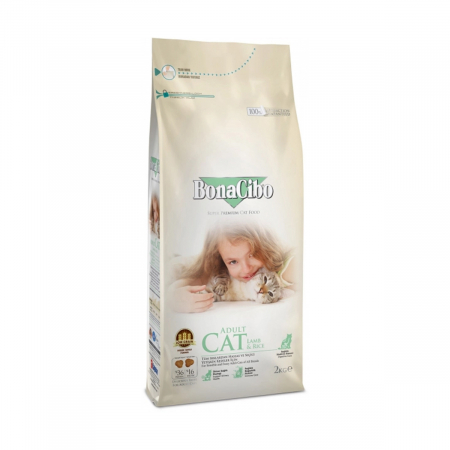 BonaCibo - BonaCibo Adult Lamb&Rice Cat Mostra