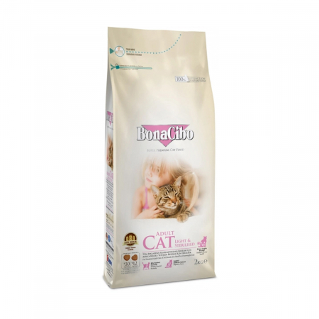 BonaCibo - BonaCibo Adult Light&Sterilised Cat Mostra