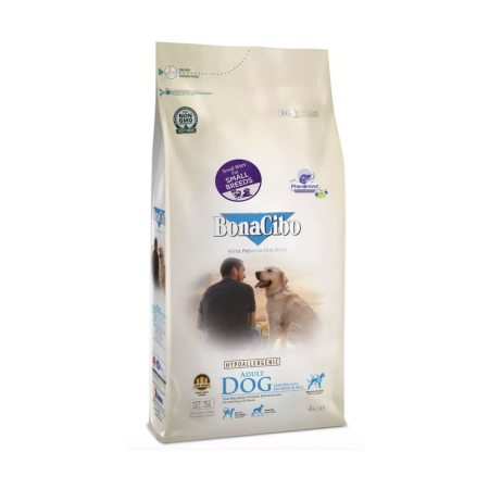 Hrana Uscata Caini - BonaCibo Adult Small Breed cu Pui&Orez si Ansoa