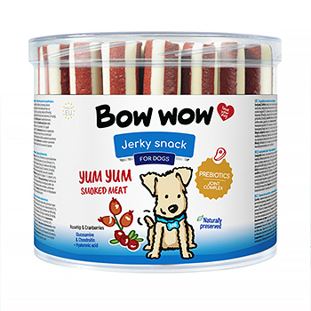 Recompense si Delicii pentru Caini - Bow Wow Recompense pentru caini tuburi cu carne 35buc/set