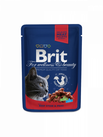 Brit Premium - Brit Premium Cat Adult Vita si Mazare Plic