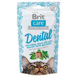 Recompense si Delicii pentru Pisici - Brit Care Cat Snack Dental