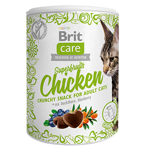 Recompense si Delicii pentru Pisici - Brit Care Cat Snack Superfruits Chicken