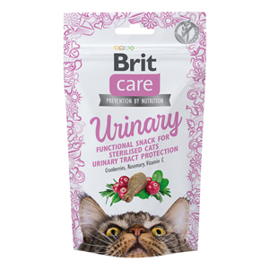 Recompense si Delicii pentru Pisici - Brit Care Cat Snack Urinary 50 Gr