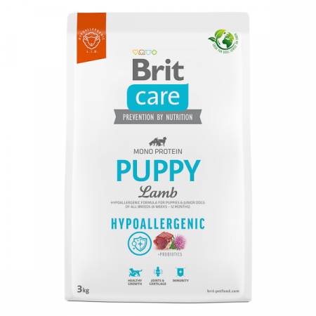 Brit Care - Brit Care Dog Hypoallergenic Puppy cu Miel si Orez