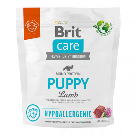 Brit Care - Brit Care Dog Hypoallergenic Puppy cu Miel si Orez