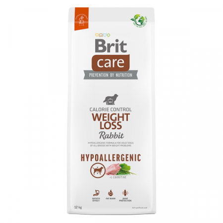 Brit Care - Brit Care Dog Hypoallergenic Weight Loss Iepure si Orez