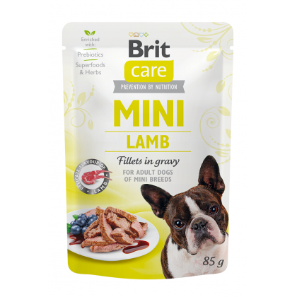 Brit Care Dog Mini Lamb Fillets in Gravy Plic 85 G [0]