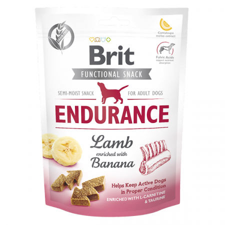 Recompense si Delicii pentru Caini - Brit Care Dog Snack Endurance Lamb 150 Gr